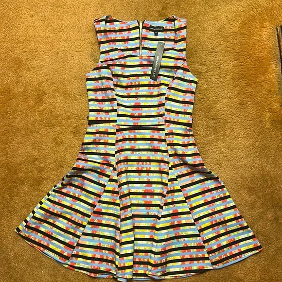 My Michelle | Dresses | My Michelle Aline Stretch Pink Striped Dress Skater Sundress Art Bnwt | Poshmark My Michelle | Dresses | My Michelle Aline Stretch Pink Striped Dress Skater Sundress Art Bnwt | Poshmark